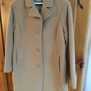 Ll Bean Bellandini premium wool coat 12P